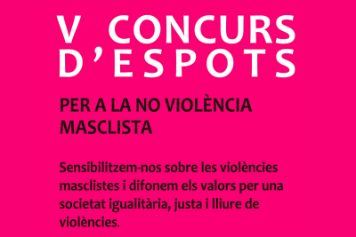 V concurs d'espots per a la no violència masclista