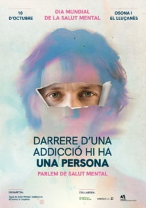 Cartell del Dia Mundial de la Salut Mental a Osona i el Lluçanès